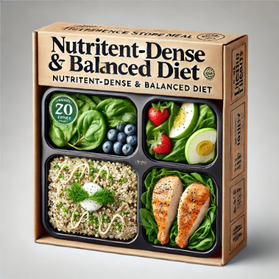 편의점 건강도시락을 표현한 이미지