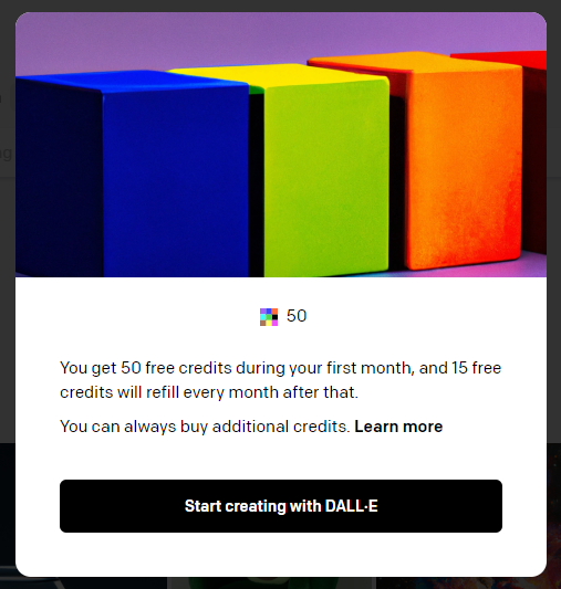 DALLE 2 시작하기 사진