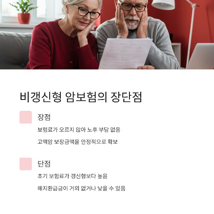 비갱신형 암보험 고액암