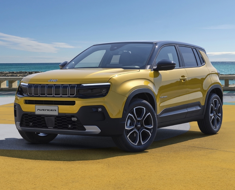 지프 어벤저 외관 모습