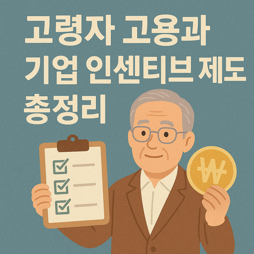 고령자 고용과 기업 인센티브 제도 총정리