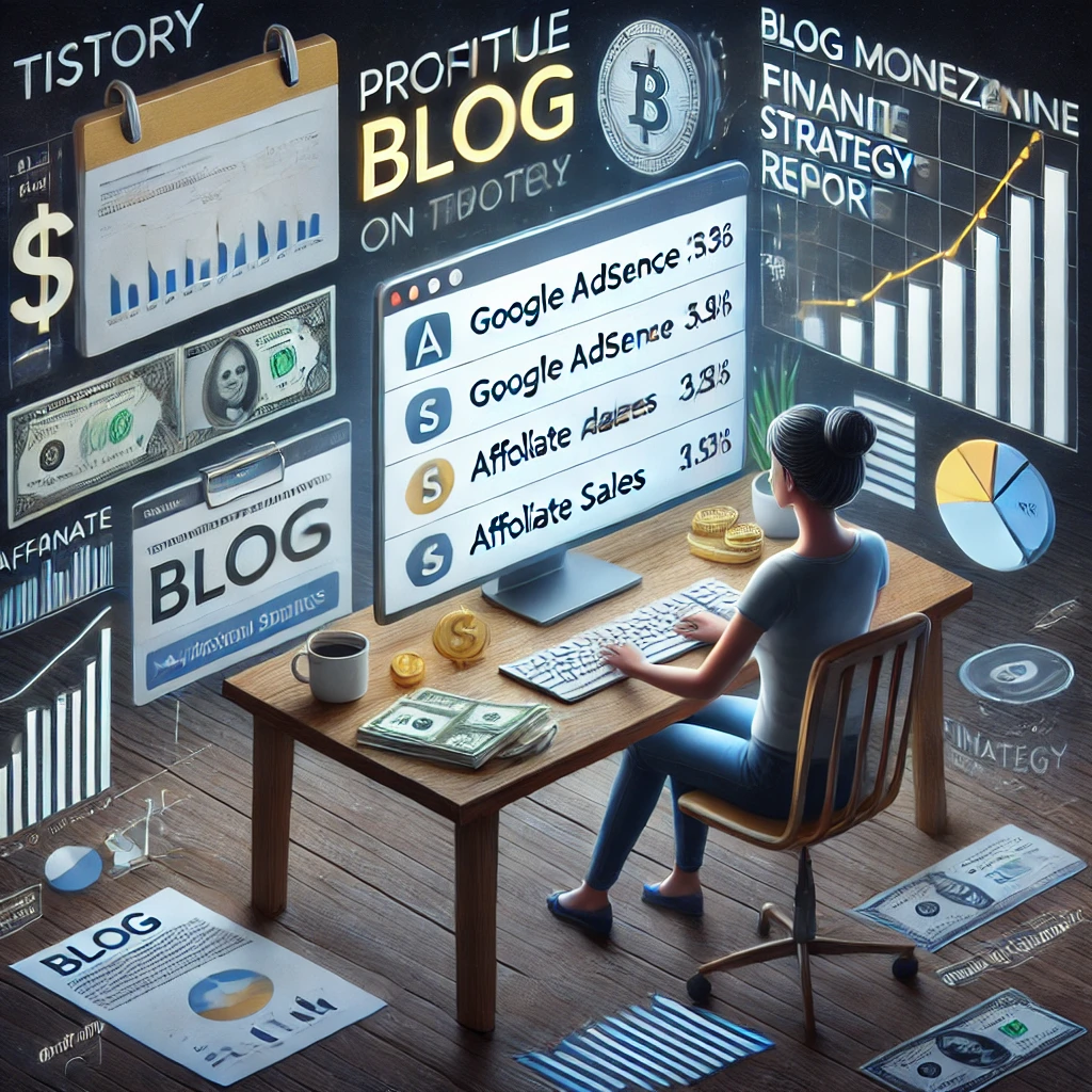 티스토리 블로그 수익형 블로그 만들기