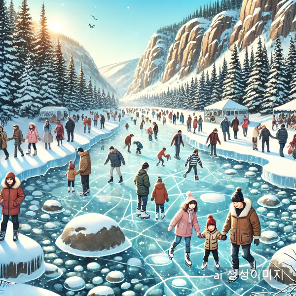 얼음트레킹 이미지