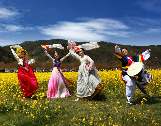 삼척 맹방 유채꽃 축제 공연 1