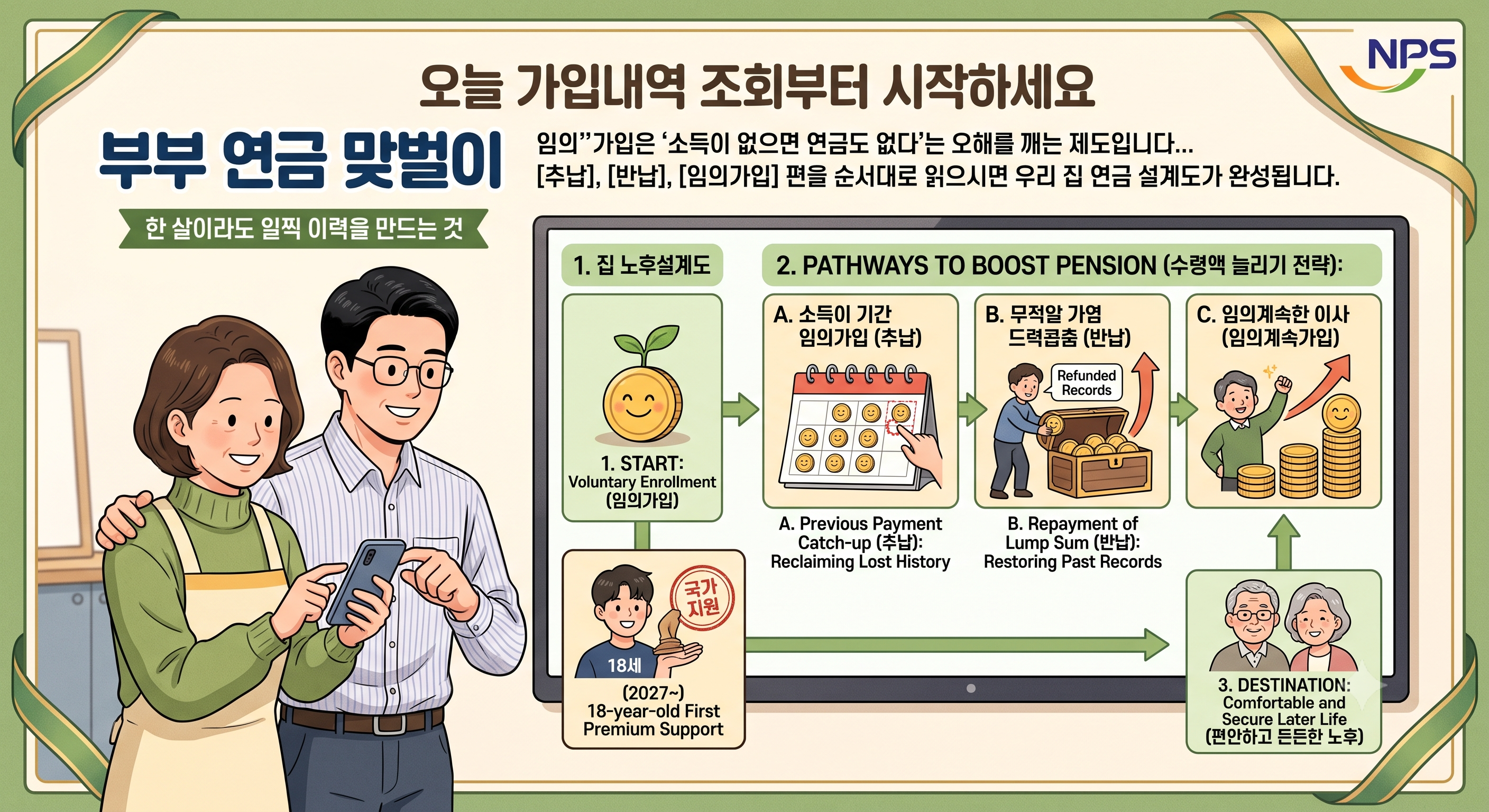 오늘 가입내역 조회부터 시작하세요