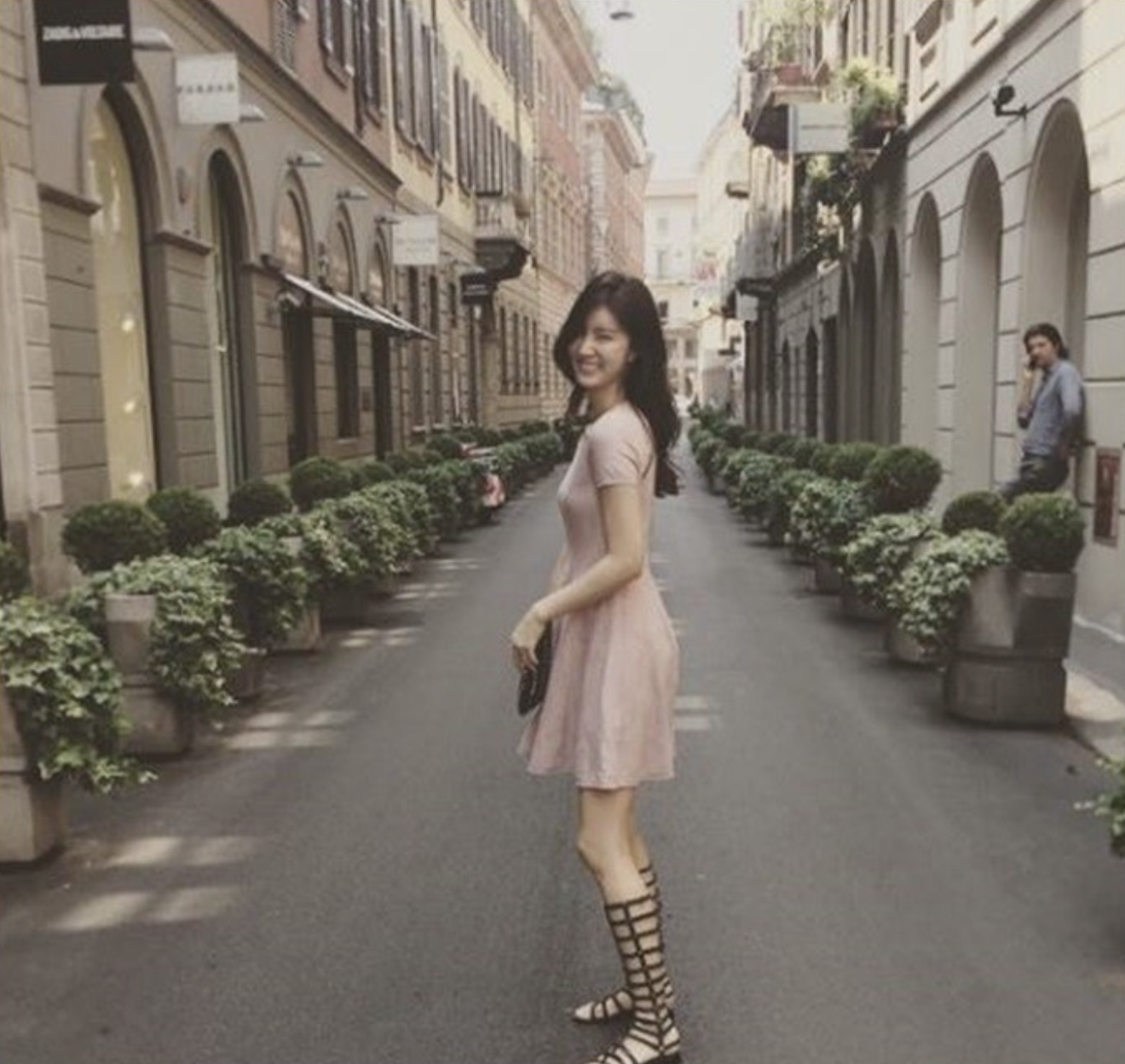 한지완 일상 몸매