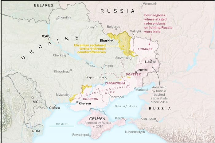 러시아의 합병은 핵전쟁 방지 효과? Russia&rsquo;s annexation puts world &lsquo;two or three steps away&rsquo; from nuclear war