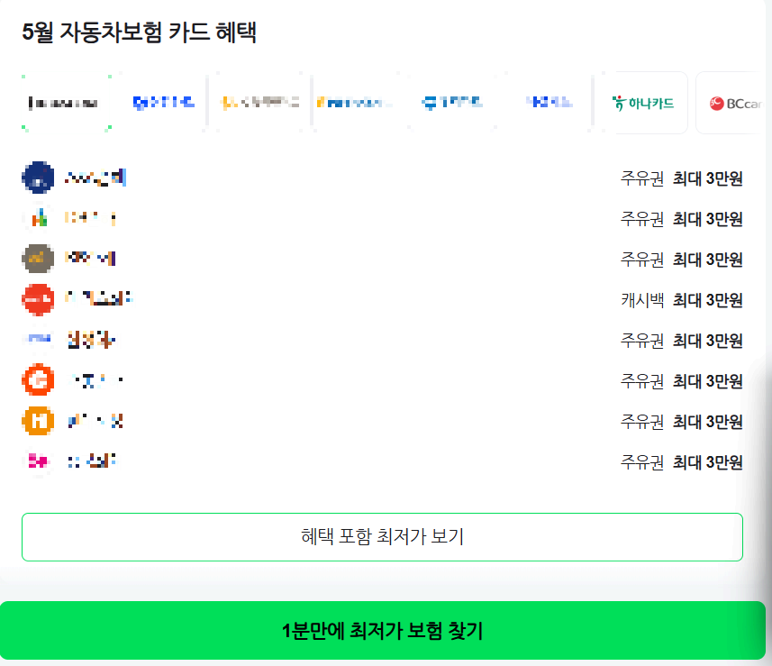 네이버 자동차보험 비교의 장점