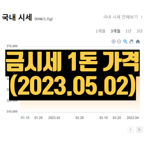 오늘 금시세