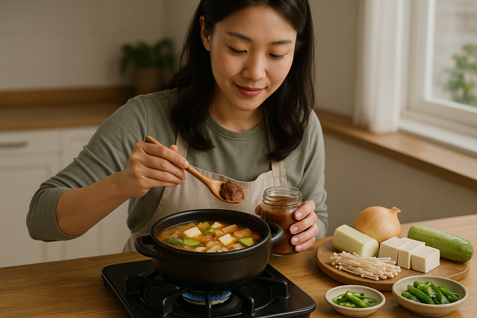 된장찌개 황금비율 찾았다! 깊은 맛 살리는 재료와 레시피 팁