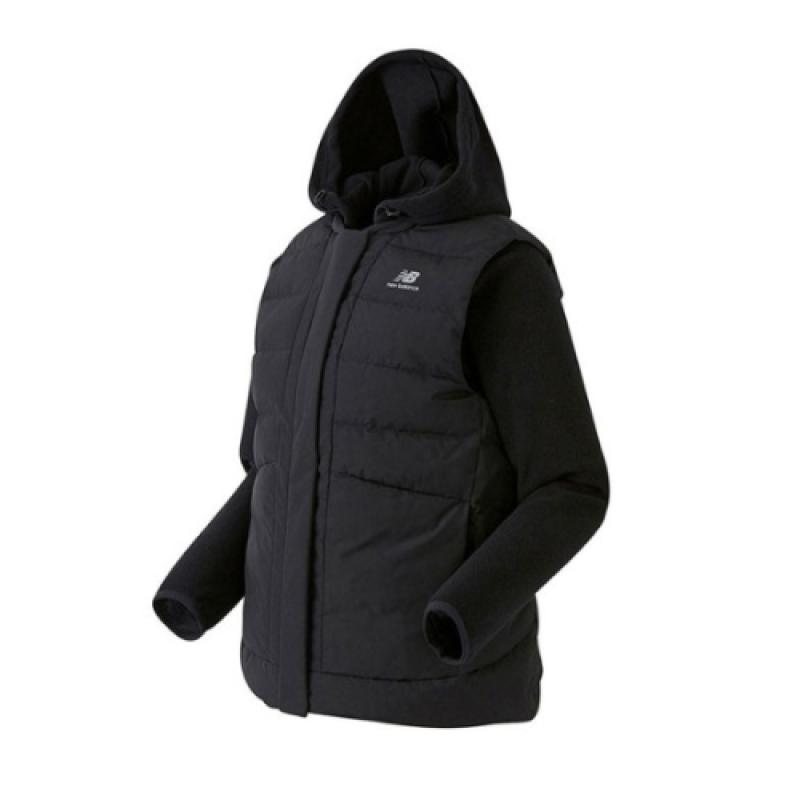 뉴발란스 3IN1 경량 구스 플리스 패딩 조끼 NBNPA4W022