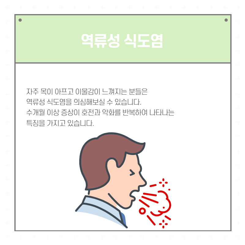 목구멍이 아파요