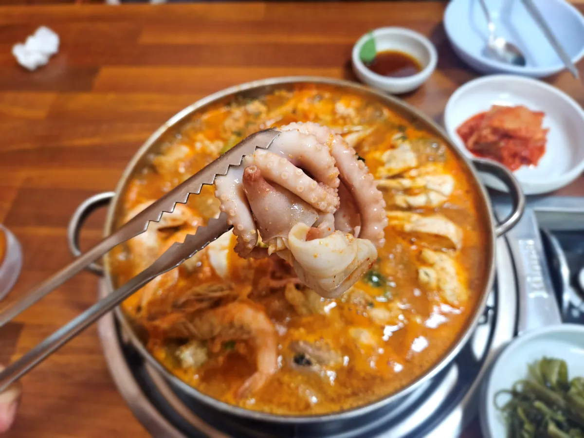 강원도-속초-계림해물탕-낙지