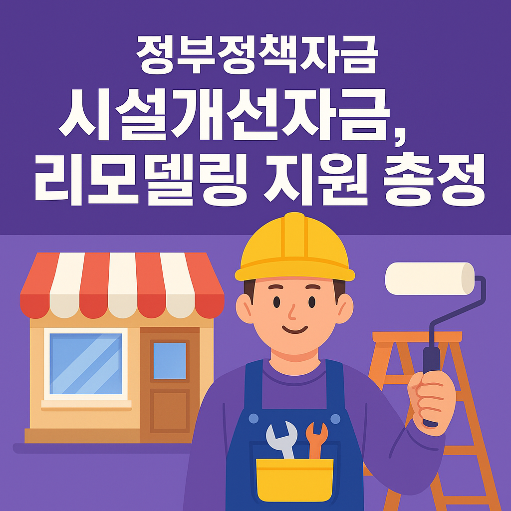 정부정책자금 시설개선자금