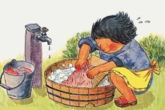손빨래 요령 미온수와 중성세제 헹굼 순서 정리_5