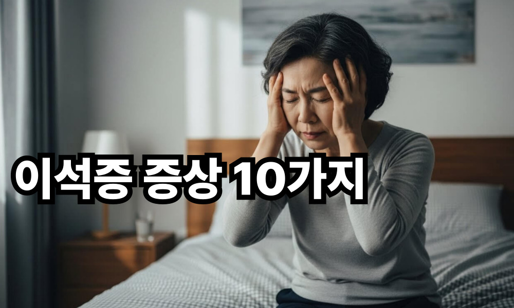 이석증 증상 10가지 사진 1