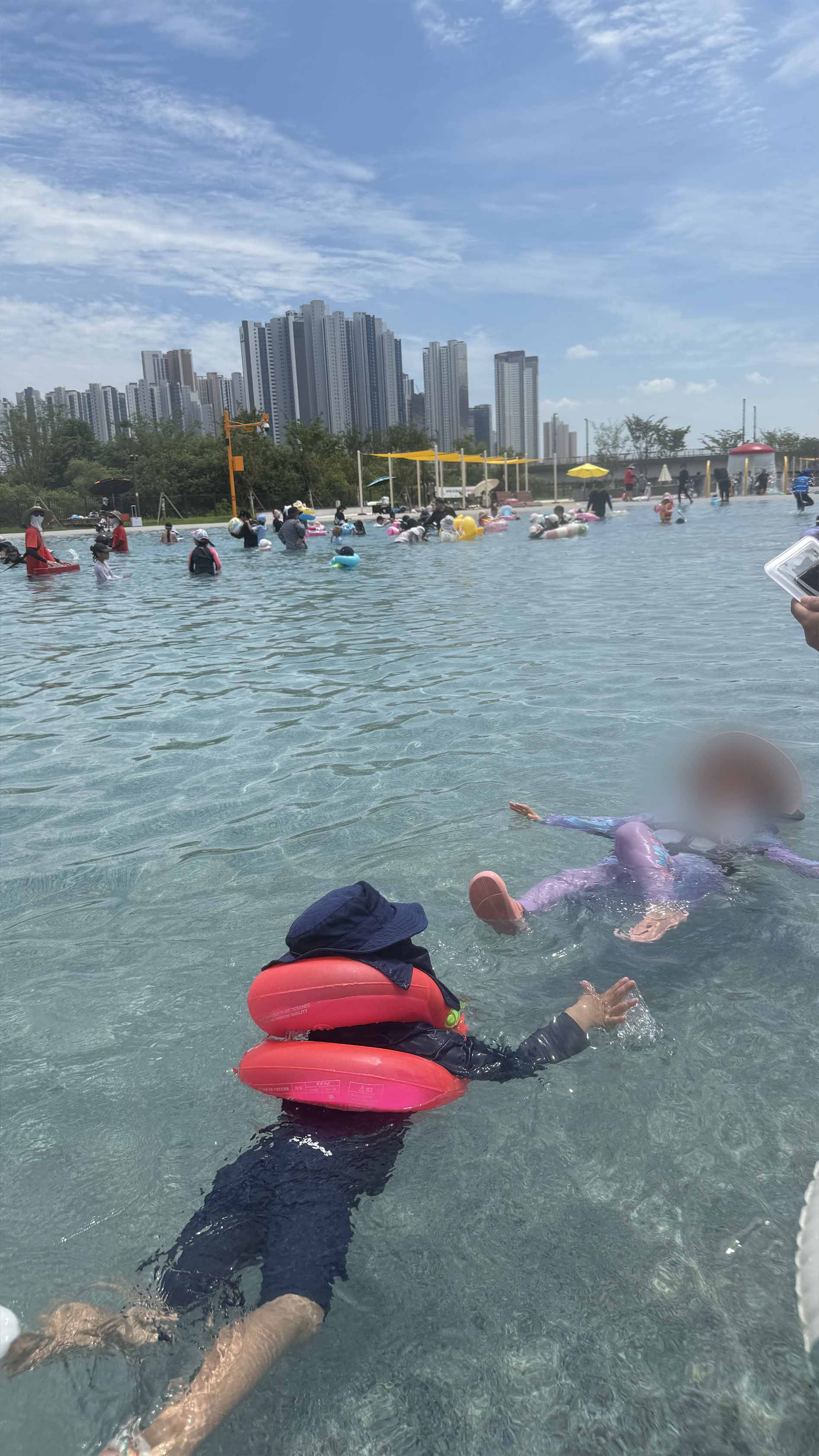 동탄패밀리풀-방문후기-동탄무료수영장