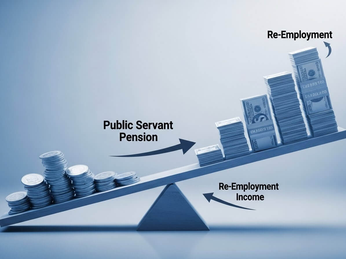 공무원 연금 재취업 감액