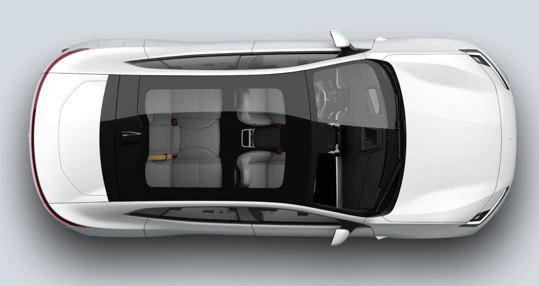 폴스타4의 외부/실내디자인