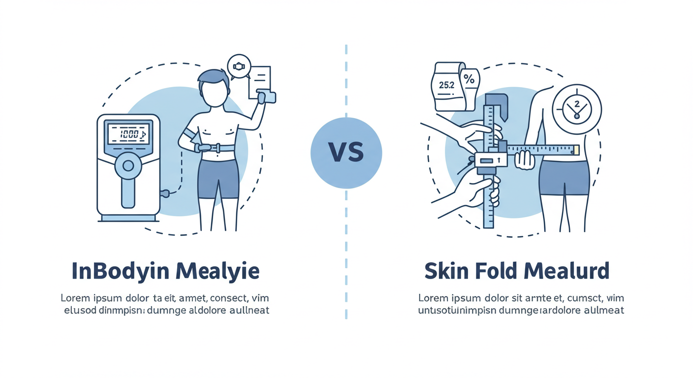 체지방률 계산방법과 기준표