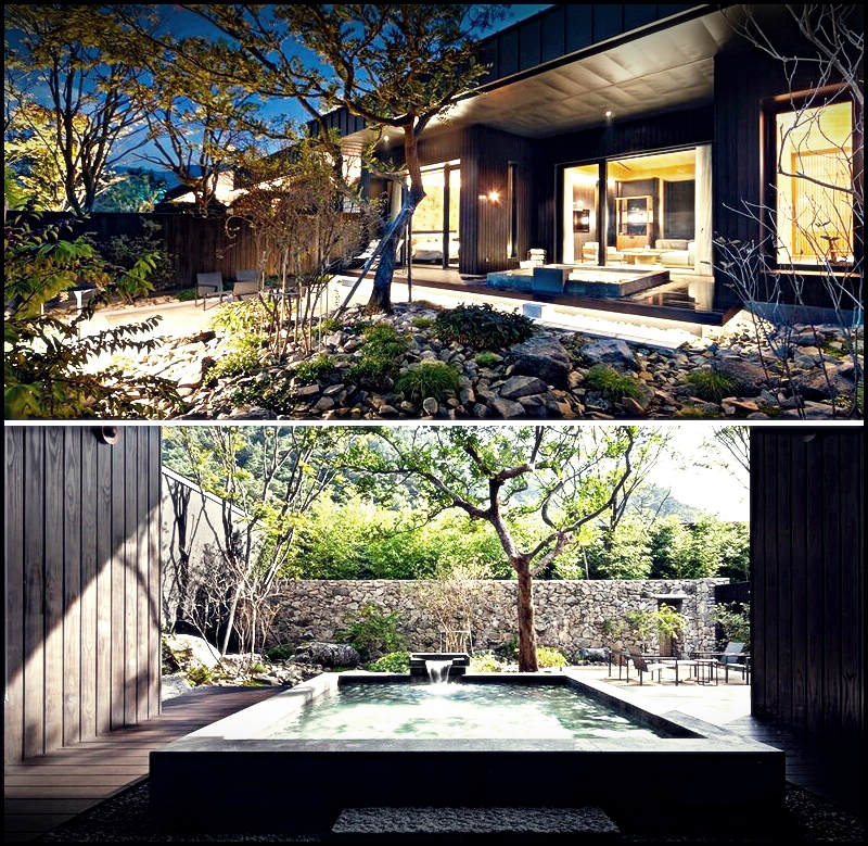 수정 객실 노천탕