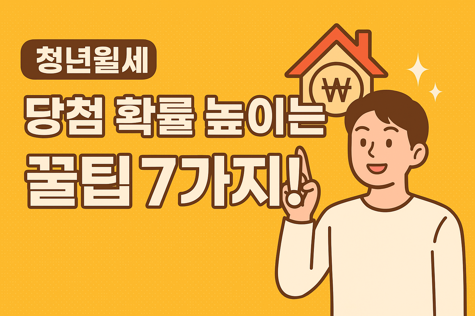 청년월세지원 확률 높이는 꿀팁 7가지