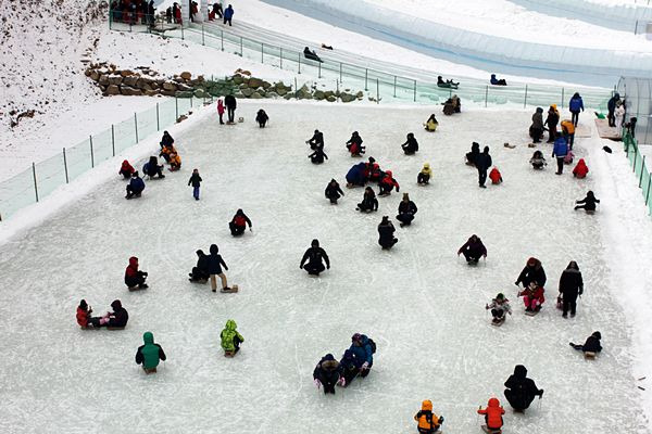 2026 청양알프스마을 겨울왕국 오픈 칠갑산 얼음분수축제