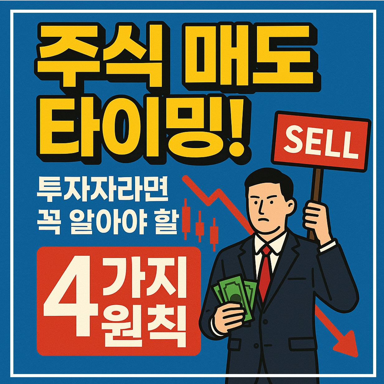 주식 매도 타이밍 원칙 이미지
