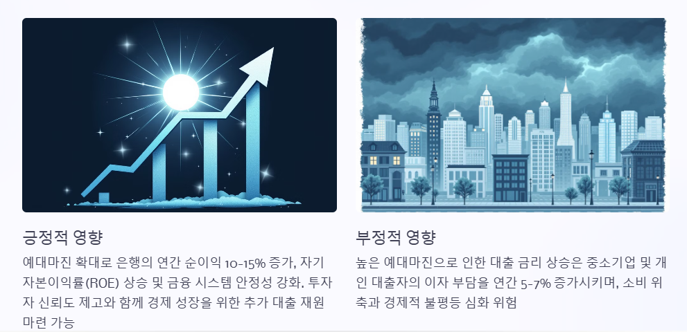 예대마진의 양면성