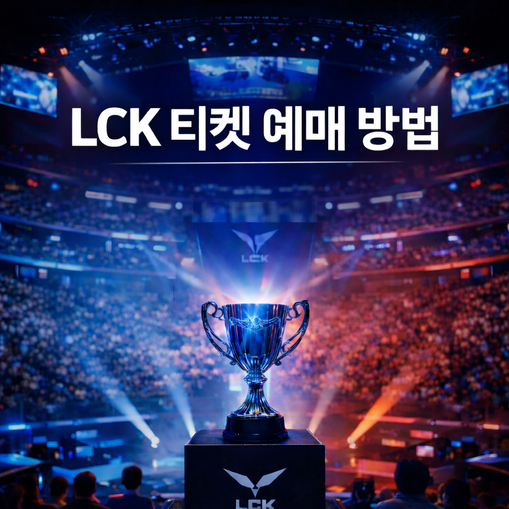 2026 LCK 티켓 예매 방법 총정리