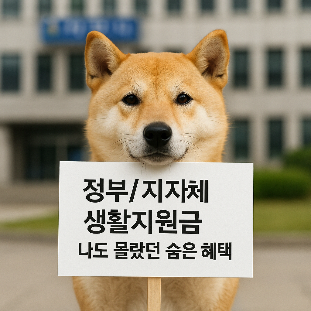 정부/지자체 생활지원금: 나도 몰랐던 숨은 혜택