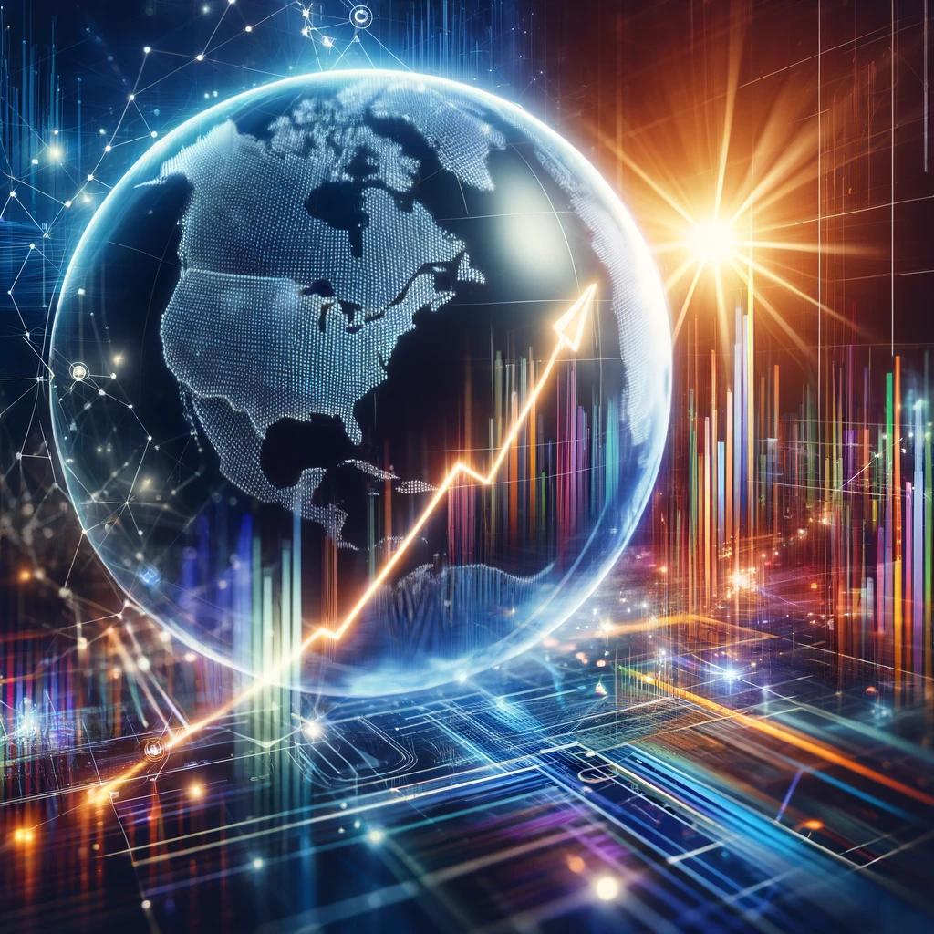 글로벌 경제 성장 관련 이미지