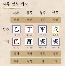 사주 혼자서 보는 법 초보자