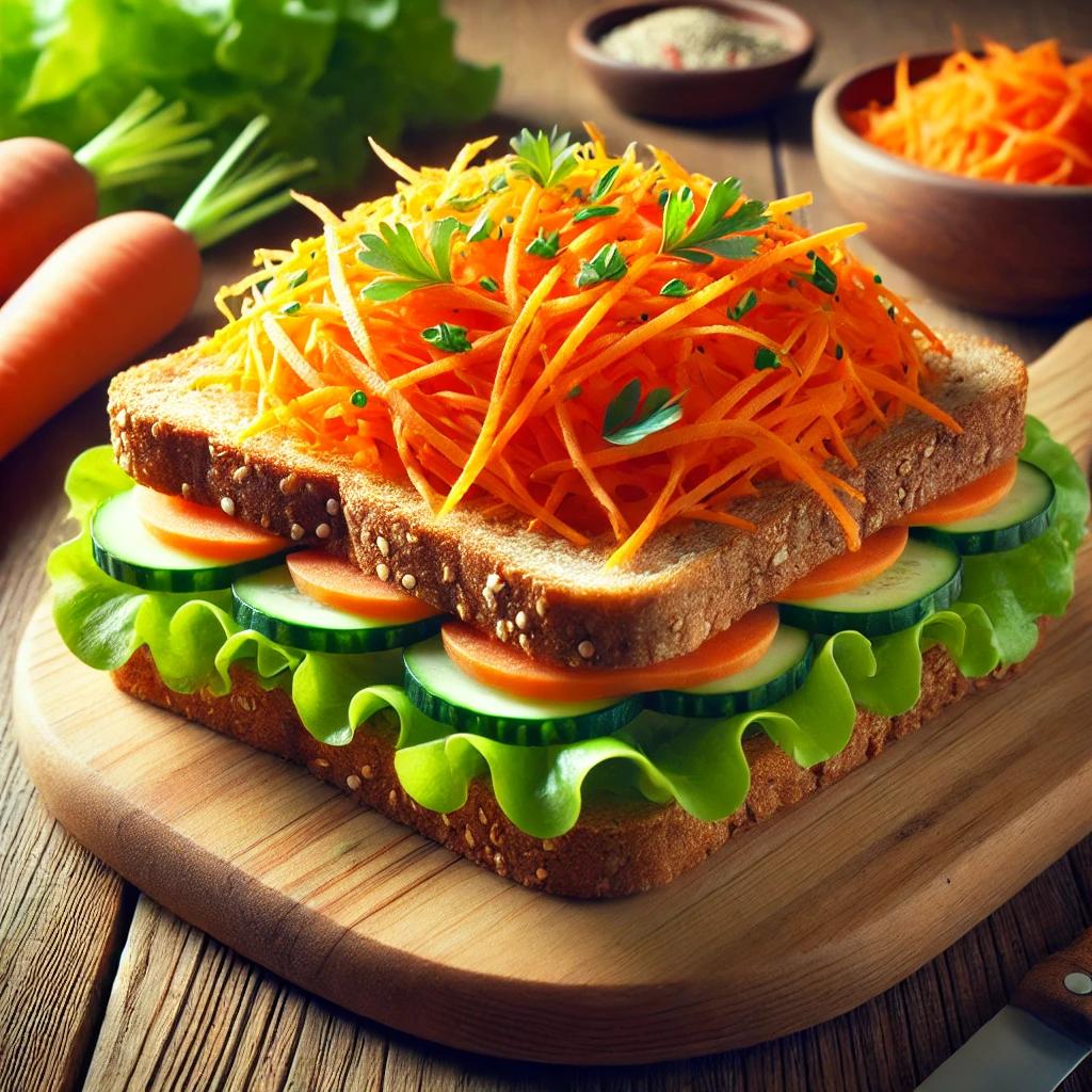 다이어트 당근라페 토스트