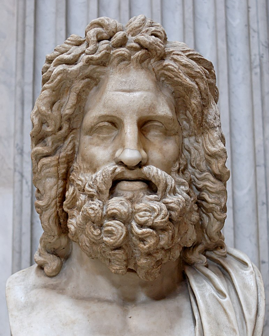 제우스 흉상 이미지