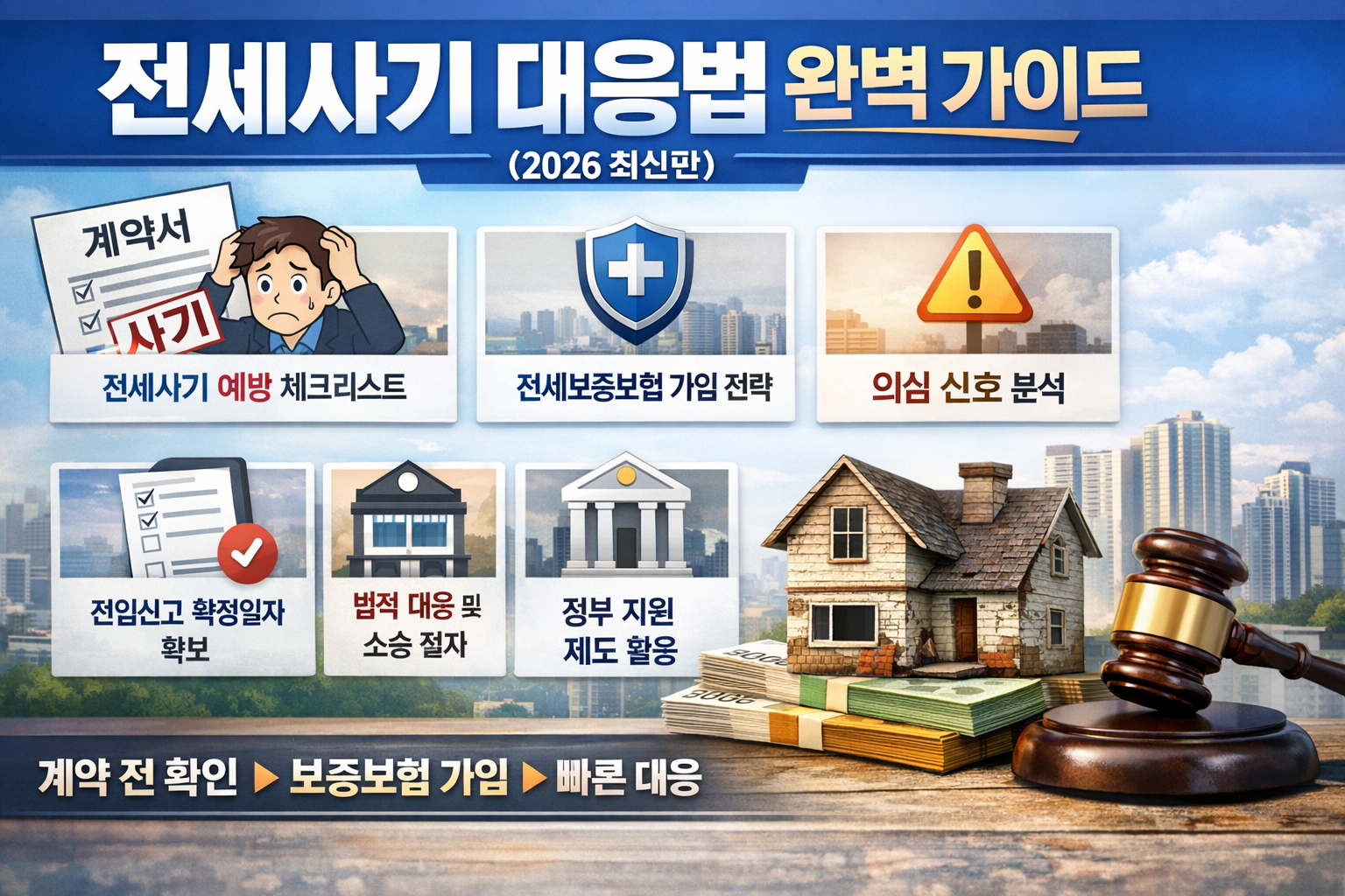 전세사기 대응법 완벽 가이드