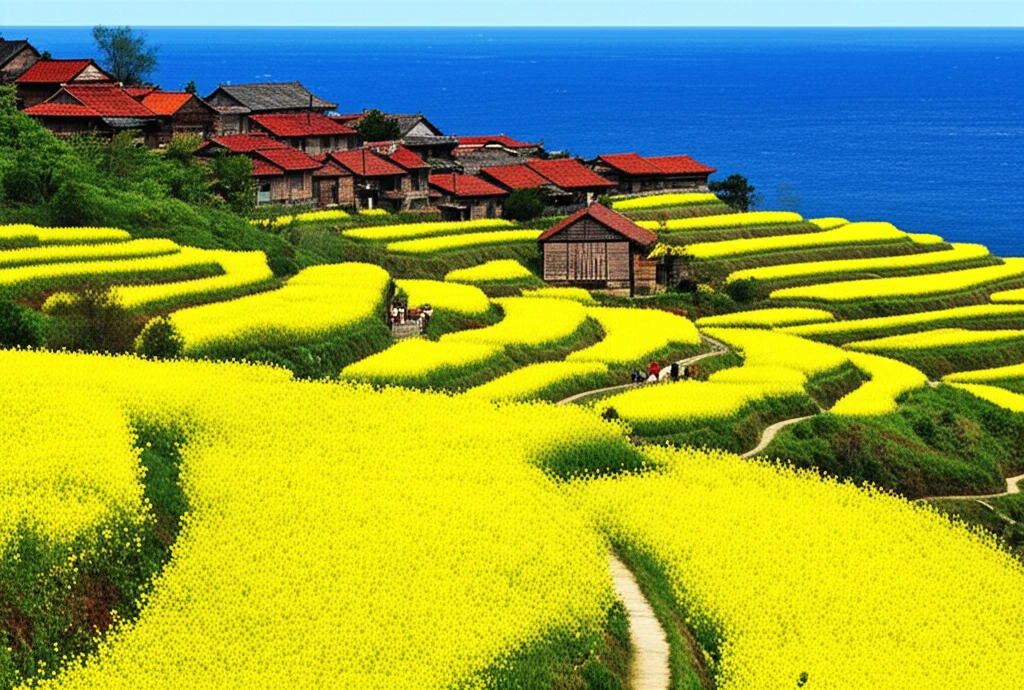 남해 3월 여행 필수 코스 다랭이마을..