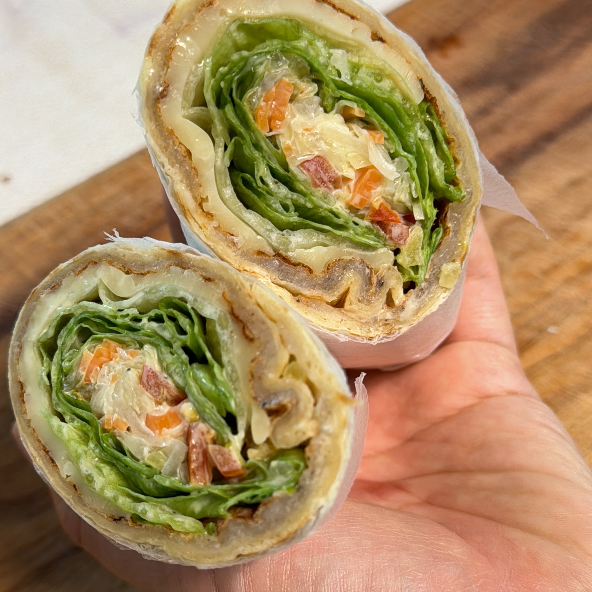 또띠아 새우버거 만들기