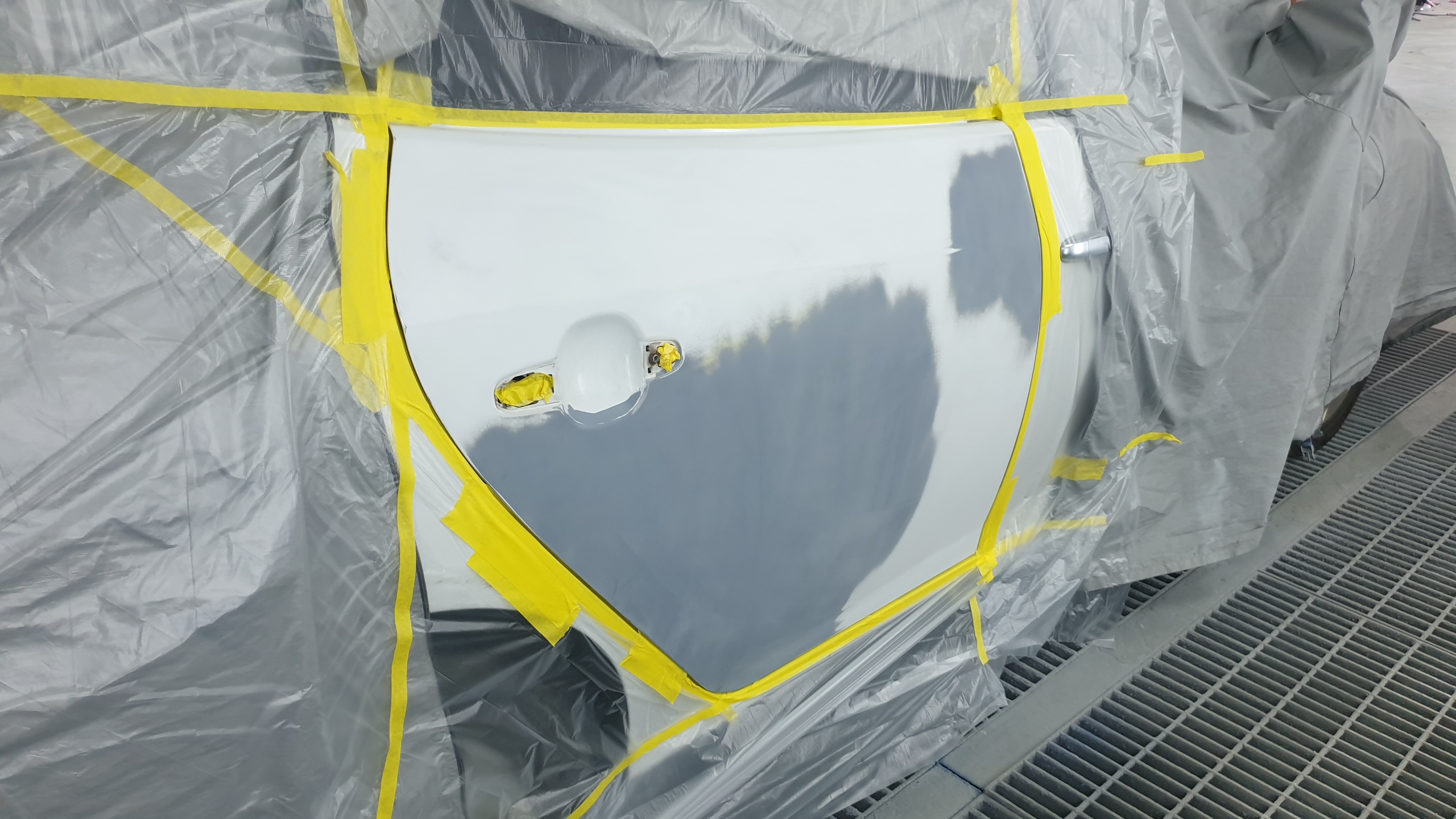 도색 전 아반떼 판금도색 도색 전