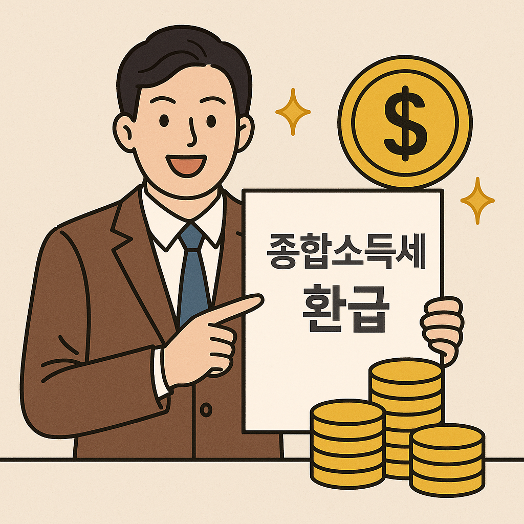 2025 종합소득세 환급, 언제 얼마나 받을 수 있을까?