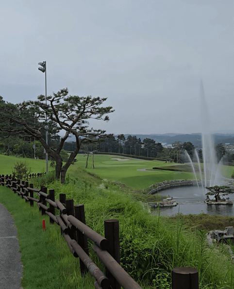 YJC골프클럽 ACE코스 호수전경