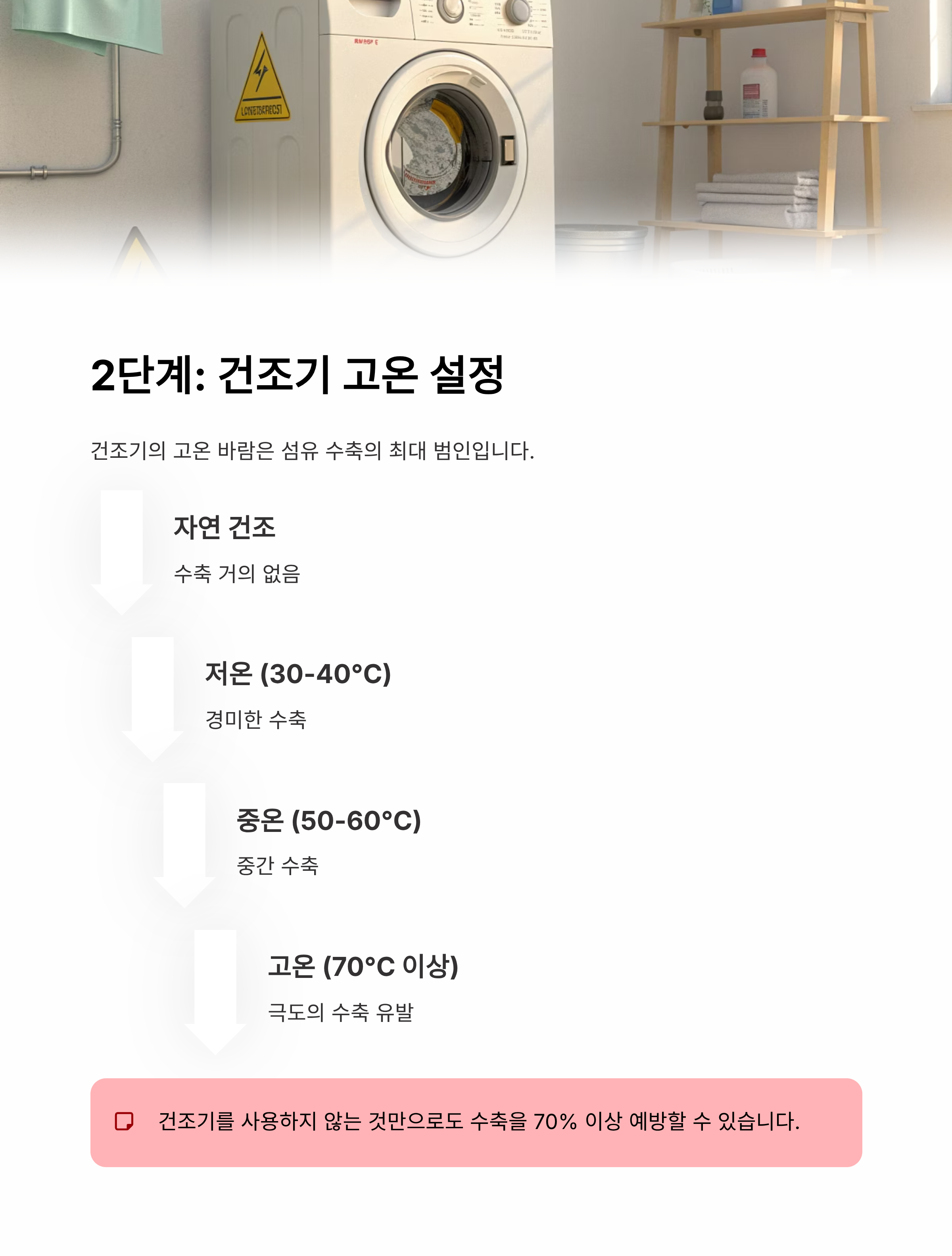 세탁 후 옷이 줄어드는 이유 및 올바른 세탁법 &ndash; 섬유 과학부터 소재별 맞춤 기술까지 완벽 해결!