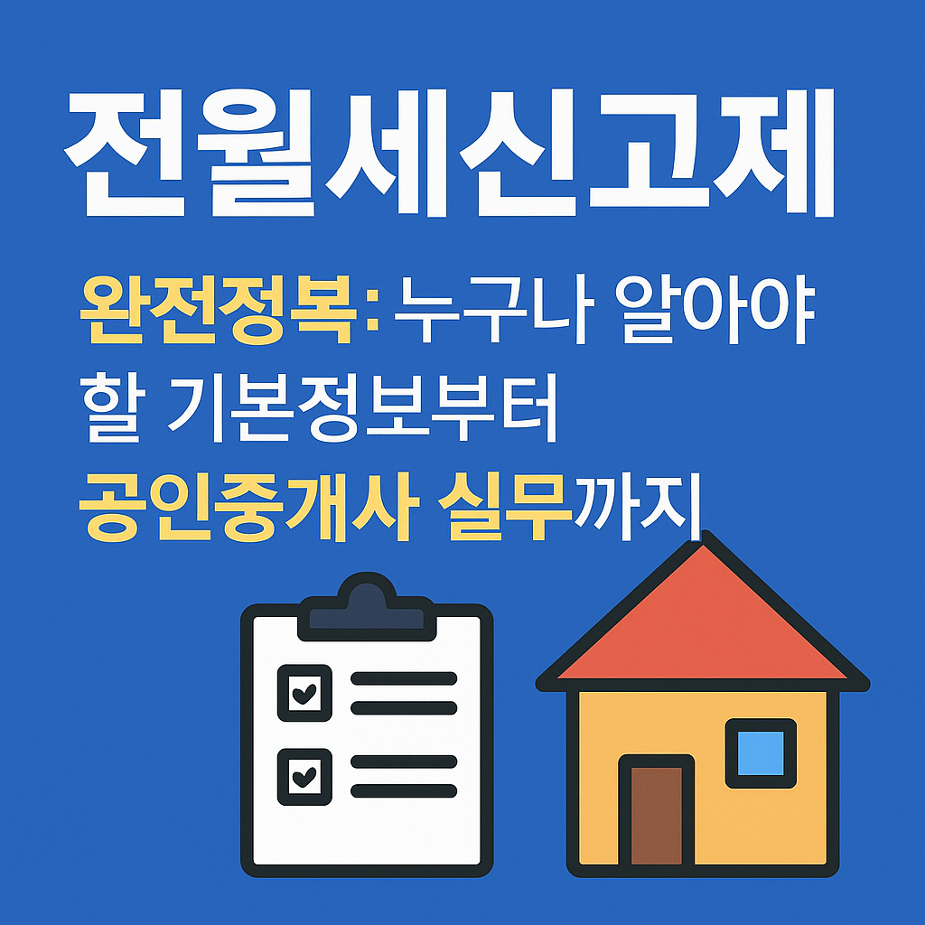전월세신고 제도 계도기간 종료