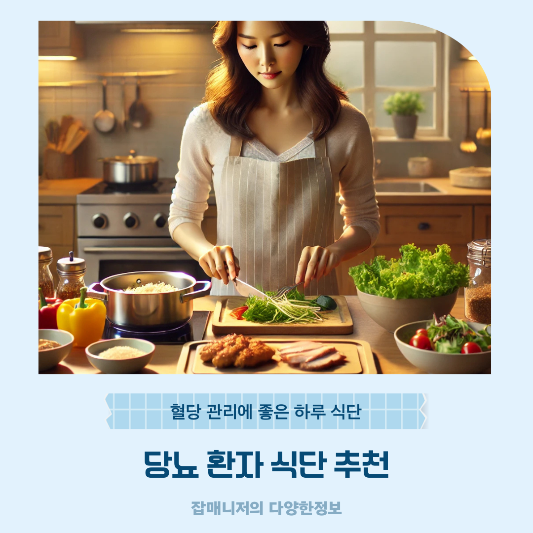 당뇨 환자 식단 추천 ❘ 혈당 관리에 좋은 하루 식단