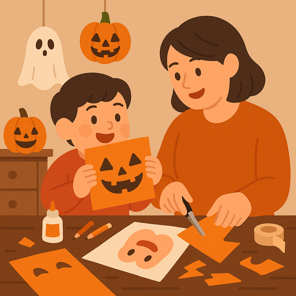 아이와 함께 DIY 코스튬 만들기