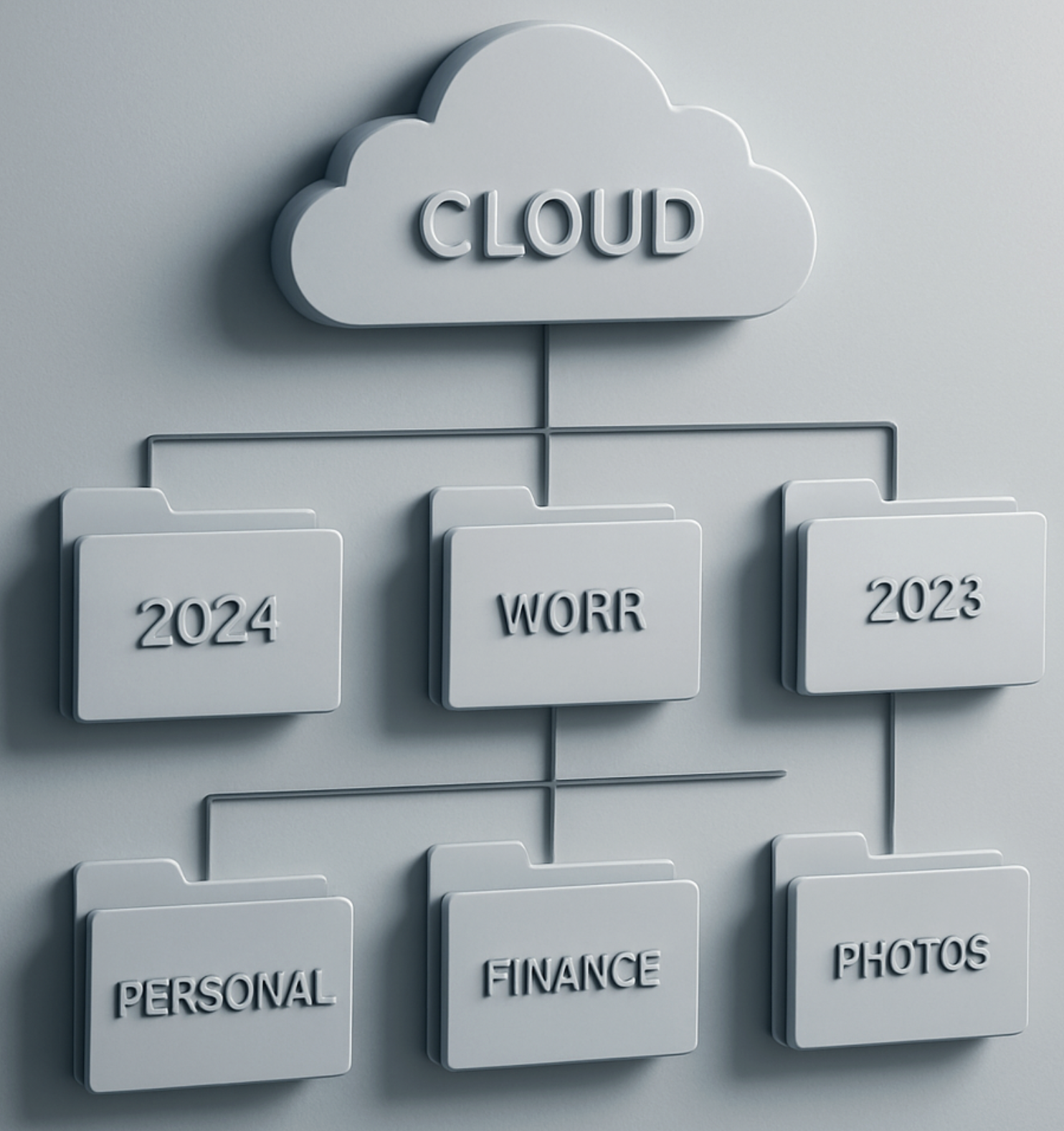 디지털 창고가 된 클라우드&amp;#44; 폴더 구조 세우기