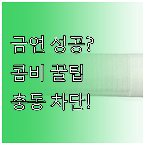 금연 패치 효과 높이는 콤비 요법과 ..