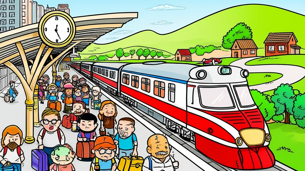 군위역 열차 운행 시간 및 역사 시설..