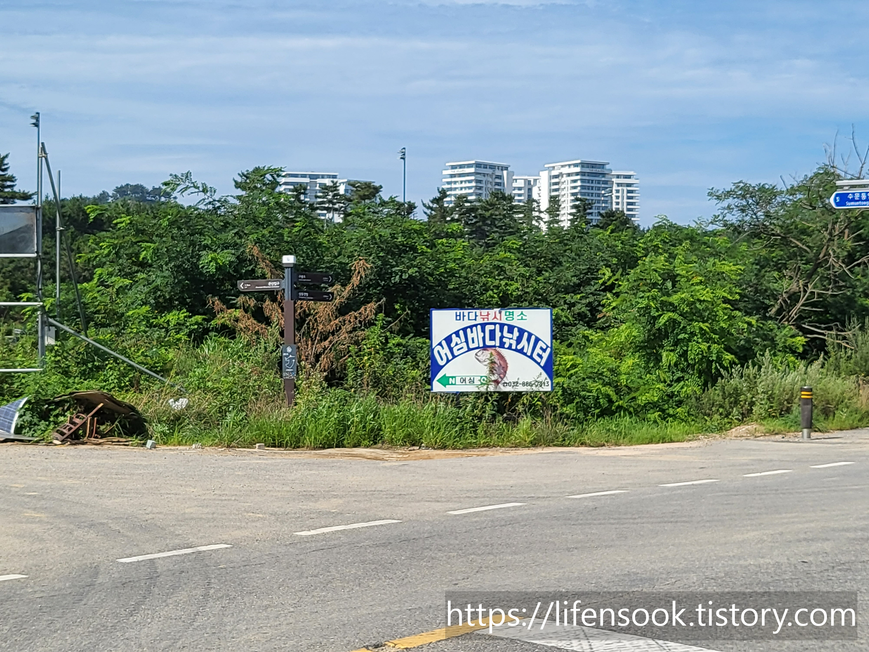 대부해솔길 3코스 시점으로 가는 길 2