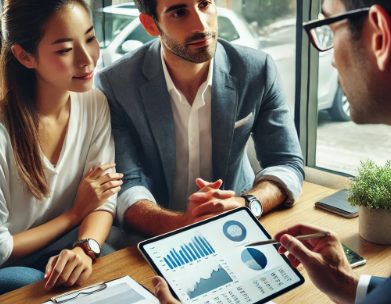 재테크를 하고 있는 사람 이미지